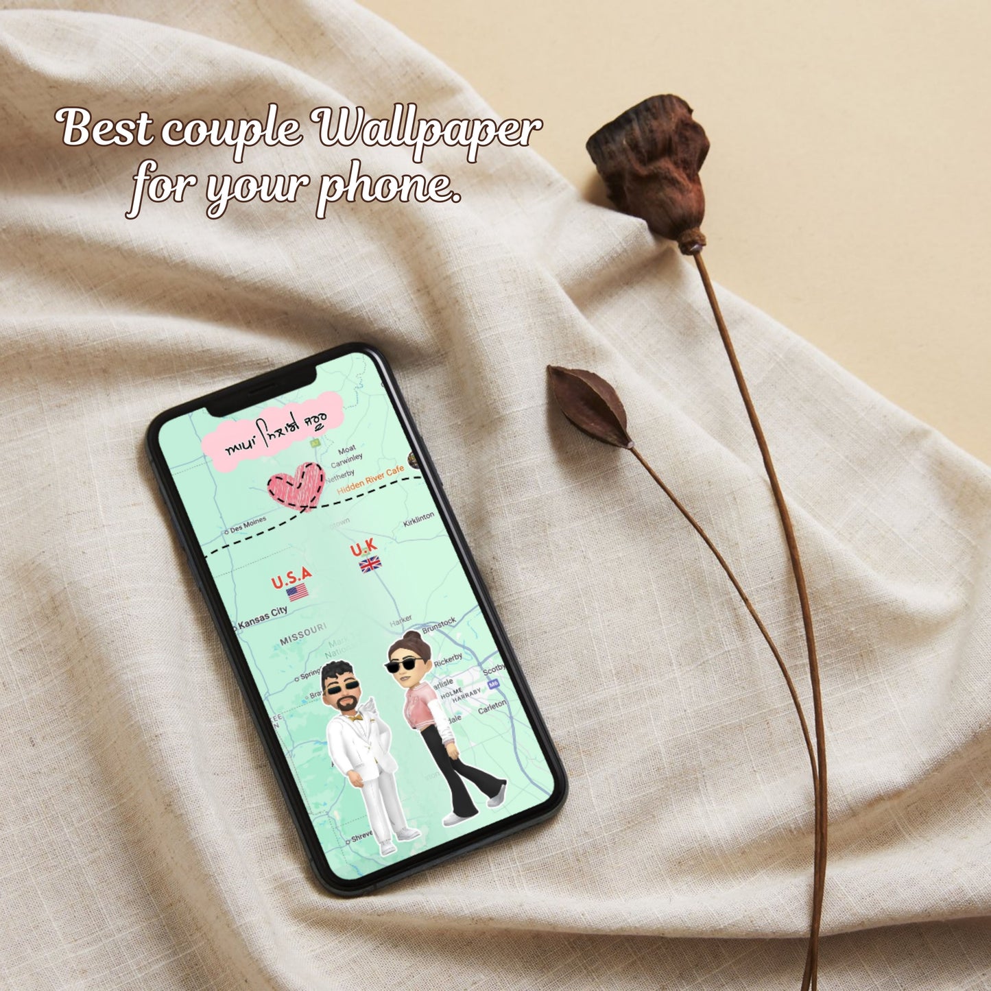 Cute Couple Design (Digital file only )