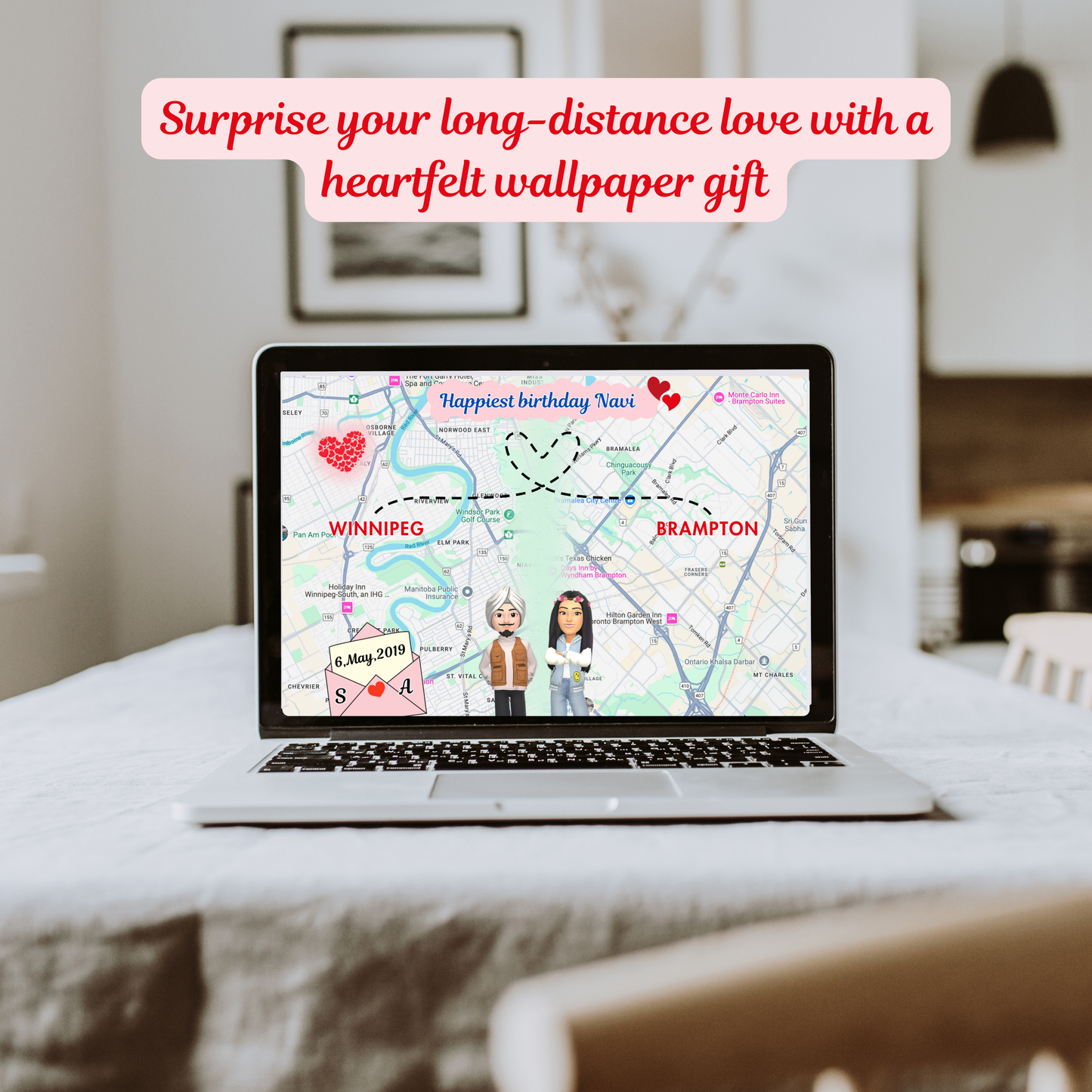 Cute Couple Design (Digital file only )