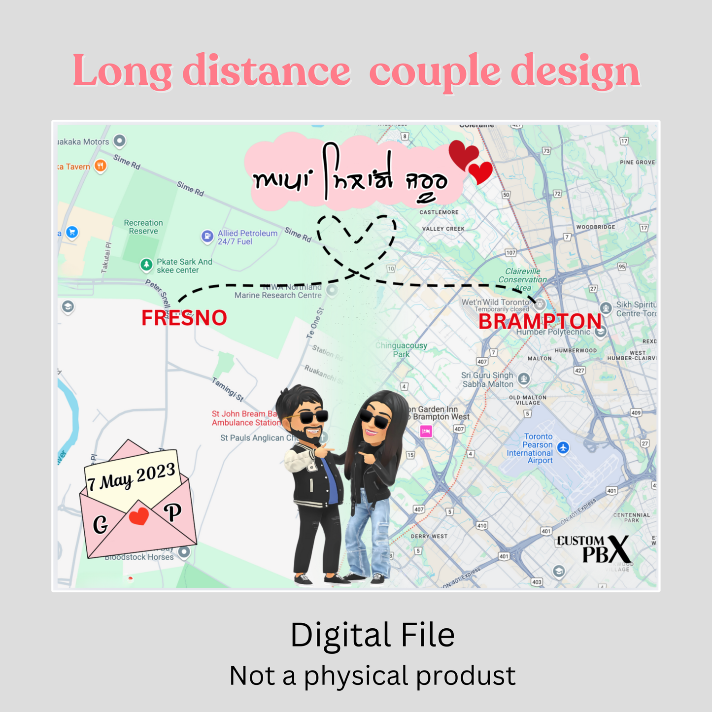 Cute Couple Design (Digital file only )