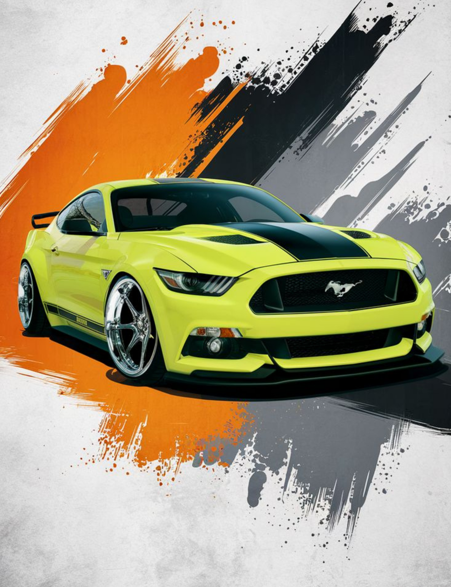 Car Hanging Mustang