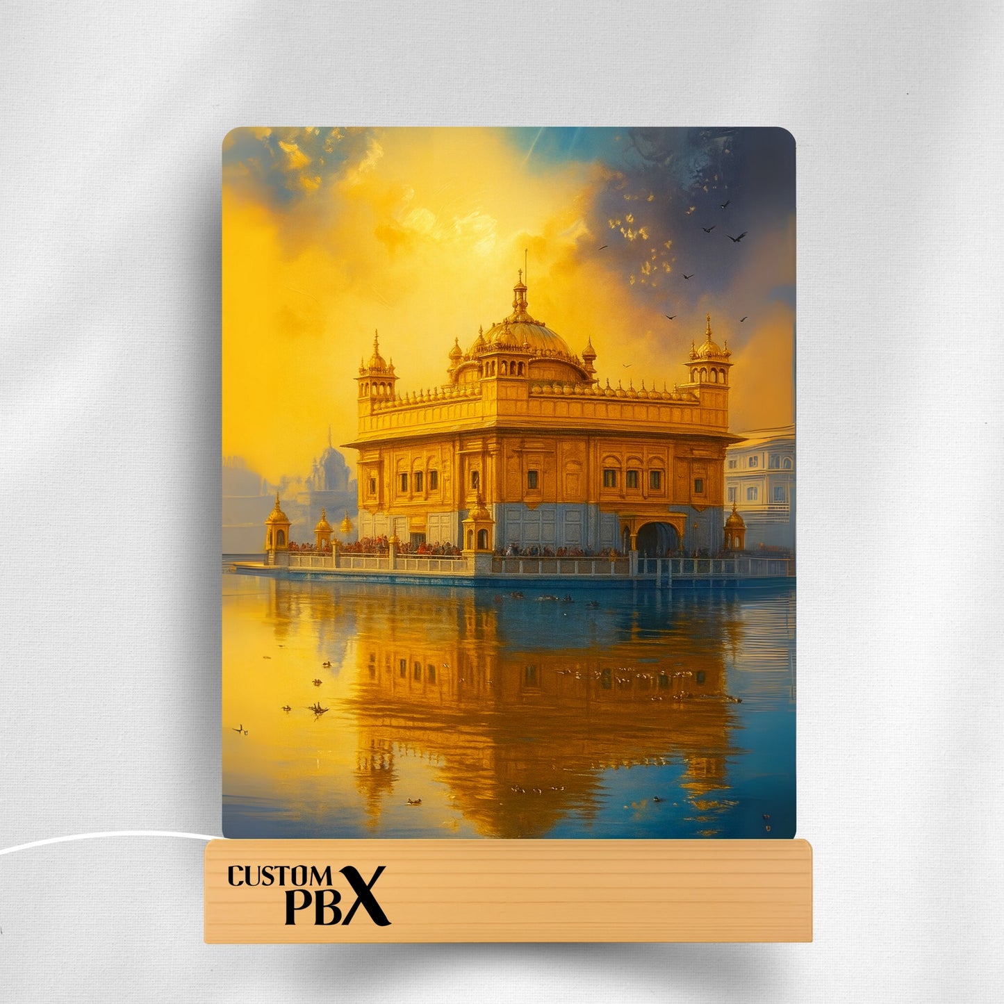 Glow Frame (Golden Temple)
