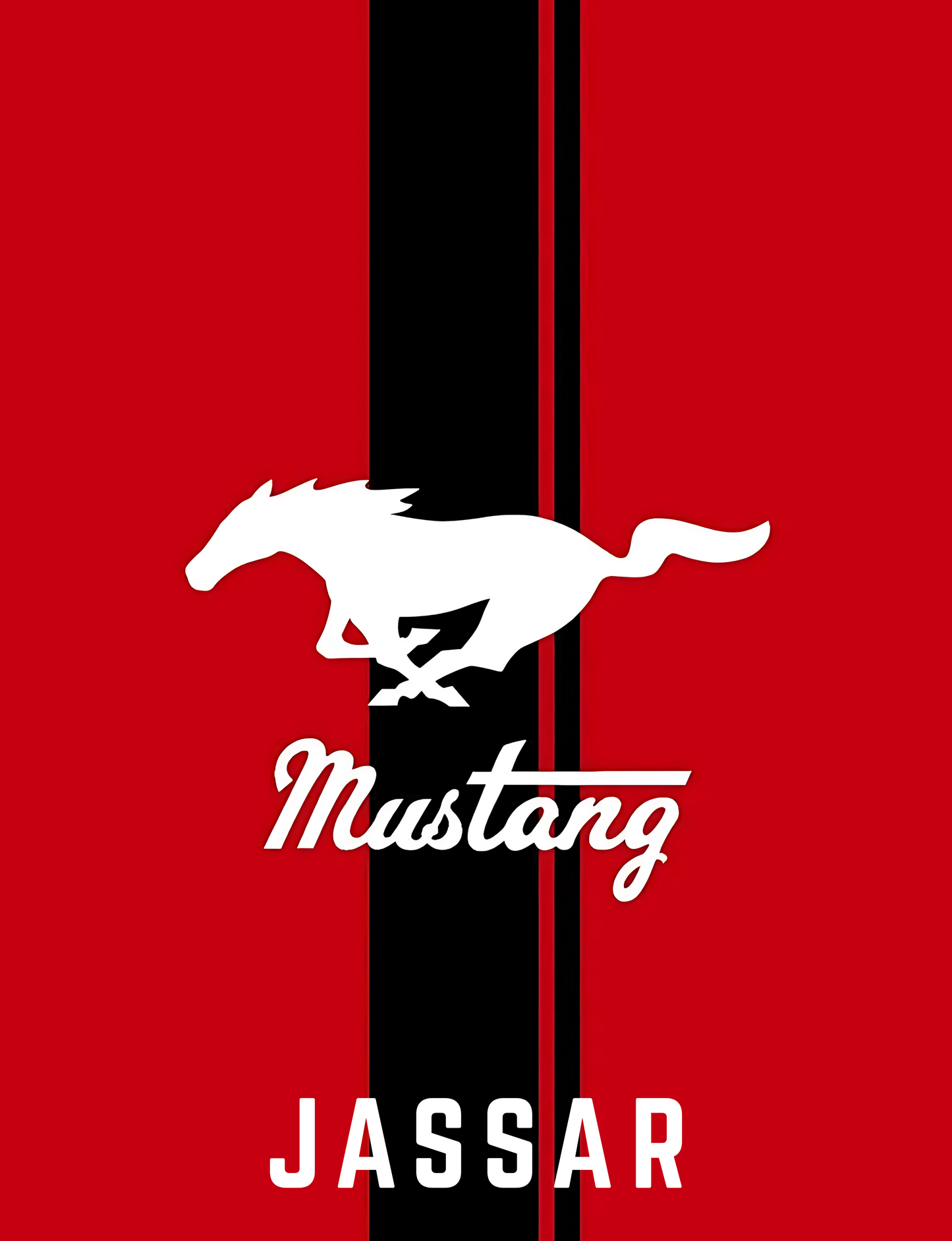 Car Hanging Mustang