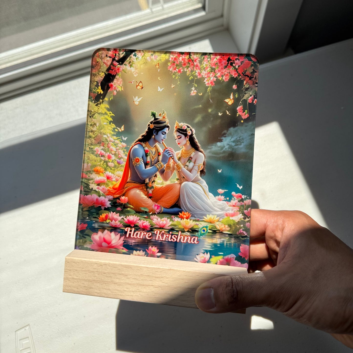 Glow Frame (Hare Krishna)