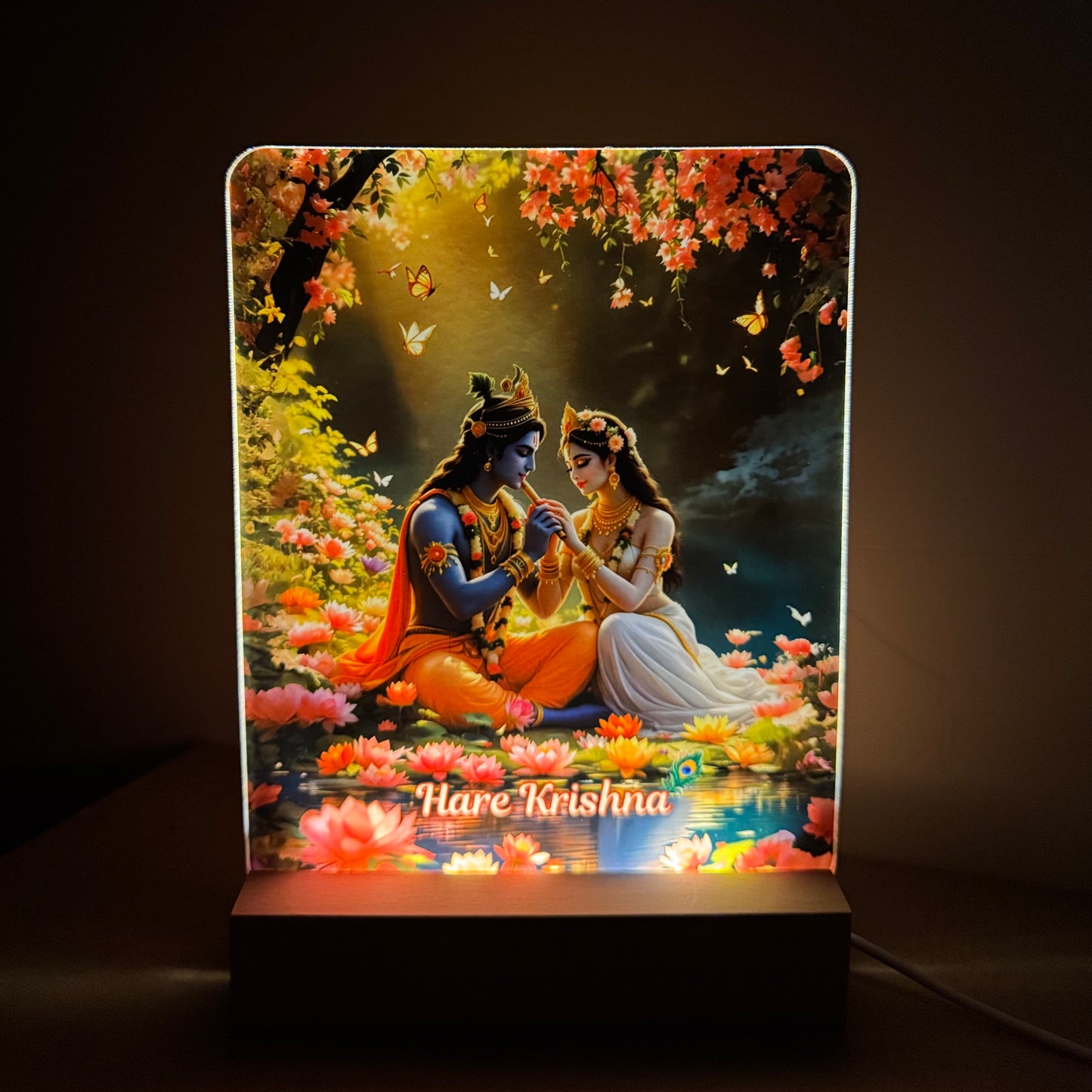 Glow Frame (Hare Krishna)