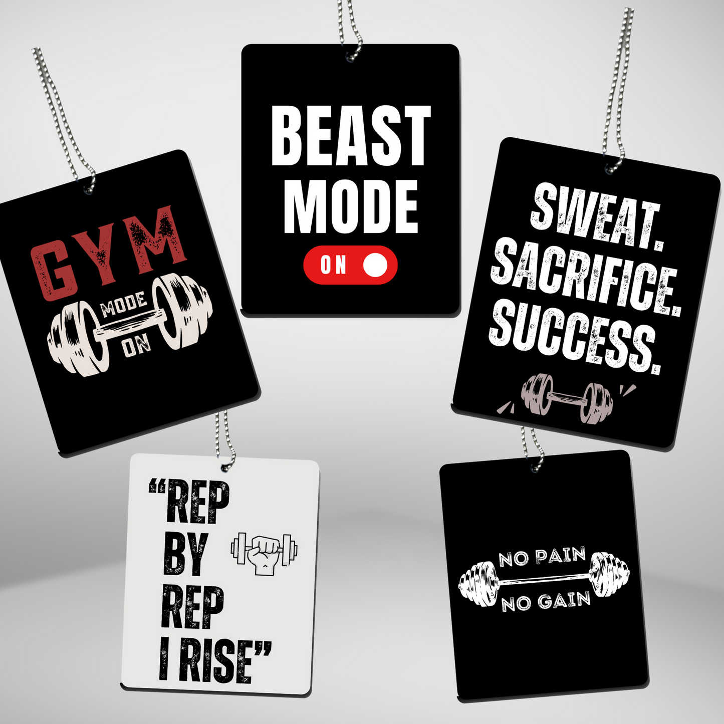 Gym Car hangings ( 9 New Designs )