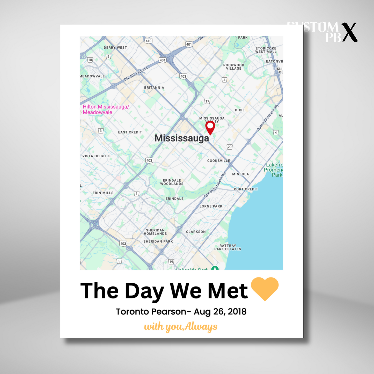 Location Metal Print