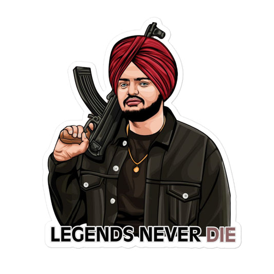 Legends Never Die Sticker