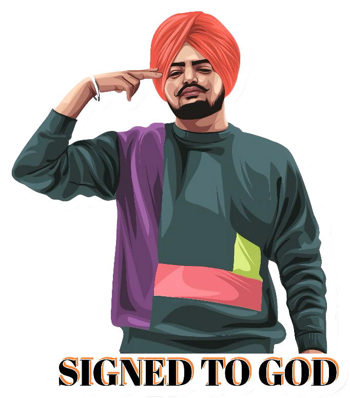 Signed to God Sticker